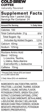 detail GU Roctane Energy Gel 32g Cold Brew Coffee
